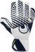 Uhlsport Fangmaschine Supersoft Hn Keepershandschoenen - Wit / Marine / Fluogeel | Maat: 7.5