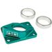 Stage6 Pipe d'admission AM6 / Derbi High Flow MK2 34mm Turquoise