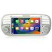 Awesafe Carplay 7" 2+64G Android 15 autoradio voor Fiat 500 (2012-2017)