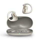 1MORE Fit SE S30 Open-Ear True Wireless Bluetooth Hoofdtelefoon met 4 microfoons voor heldere gesprekken, split ontwerp met oorhaken, IPX5, 30H speeltijd, compatibel met iPhone en Android (wit)