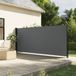 Maison Exclusive - Pare-soleil extensible avec panneaux latéraux, anthracite, 180x300 cm