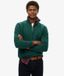 Superdry Sweater met ritskraag Essential Logo Henley