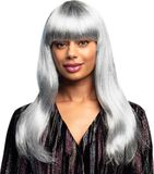 Boland - Pruik Grace glitter wit