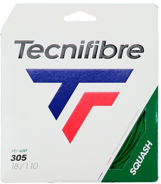 Tecnifibre 305 10 M Pompoen Enkele Snaar Groen 1.10 mm