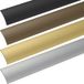 Alfer Profilé de transition en aluminium bombé autocollant 30-40 x 5 mm, anodisé argent - 30 x 2000 mm