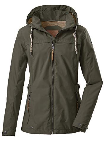 G.I.G.A. DX Women's Casual Functioneel Jack - Jamil WMN JCKT A - Dark Olive - Size 48