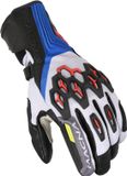 Macna Brawler RTX waterdichte motorhandschoenen Zwart/wit/rood/blauw XL