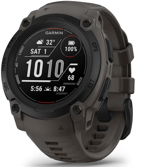 Garmin Instinct E 40mm Smartwatch - Black Bezel with Charcoal Band