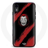Maniacase Etui voor iPhone XR La Casa De Papel design gezicht