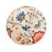 Badmat Bloemen Oranje Blauw