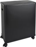 SVITA SR2X30 Poubelle à capteur - 2 compartiments 60 litres avec seau intérieur roulettes noir
