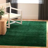 Safavieh Vision Collection Modern tapijt voor woonkamer, eetkamer, slaapkamer - korte pool, groen, 91 x 152 cm