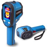 PeakTech 5605 A – IR warmtebeeldcamera -20 °C tot 550 °C met 120 x 90 pixels, 2,8 inch lcd-kleurendisplay, infrarood thermometer incl. video- en foto-opname, met USB en analysesoftware