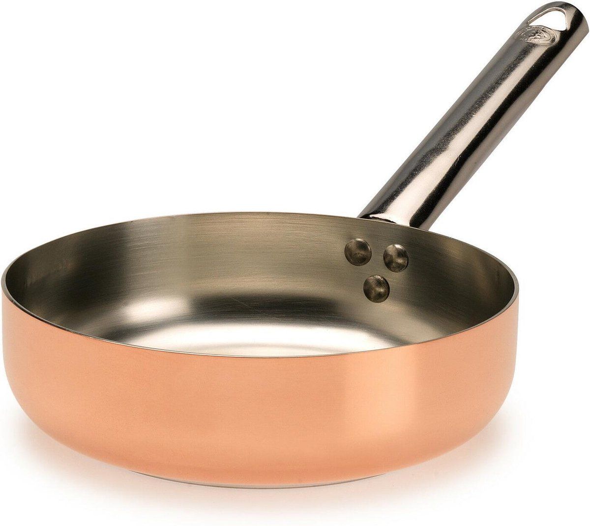 Pentole Agnelli ALCU111PI28 Inductie Rechte Koekenpan met 1 Handvat - 28 cm