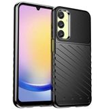 Tumundosmartphone Thunder Armor Flexibele Gel Case voor Samsung Galaxy A25 5G, Zwart
