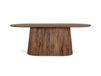 Icecat Table à manger avec plateau ovale en bois de manguier 210 cm