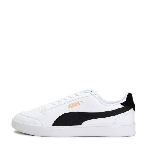 PUMA Shuffle sneakers wit/zwart/goud - 4063696285515