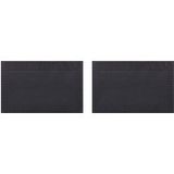 LIVARNO® Lot de 2 tapis de douche en éponge (gris)