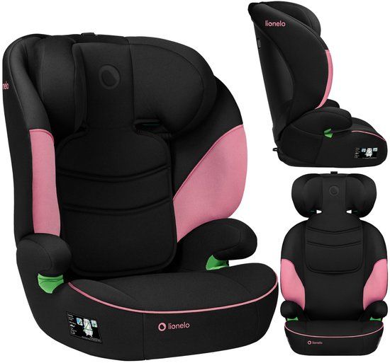 Lionelo Lars i-Size Autostoeltje - 100-150cm - Roze