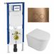 Geberit QeramiQ Dely Toiletset - Geberit UP720 inbouwreservoir - mat wit