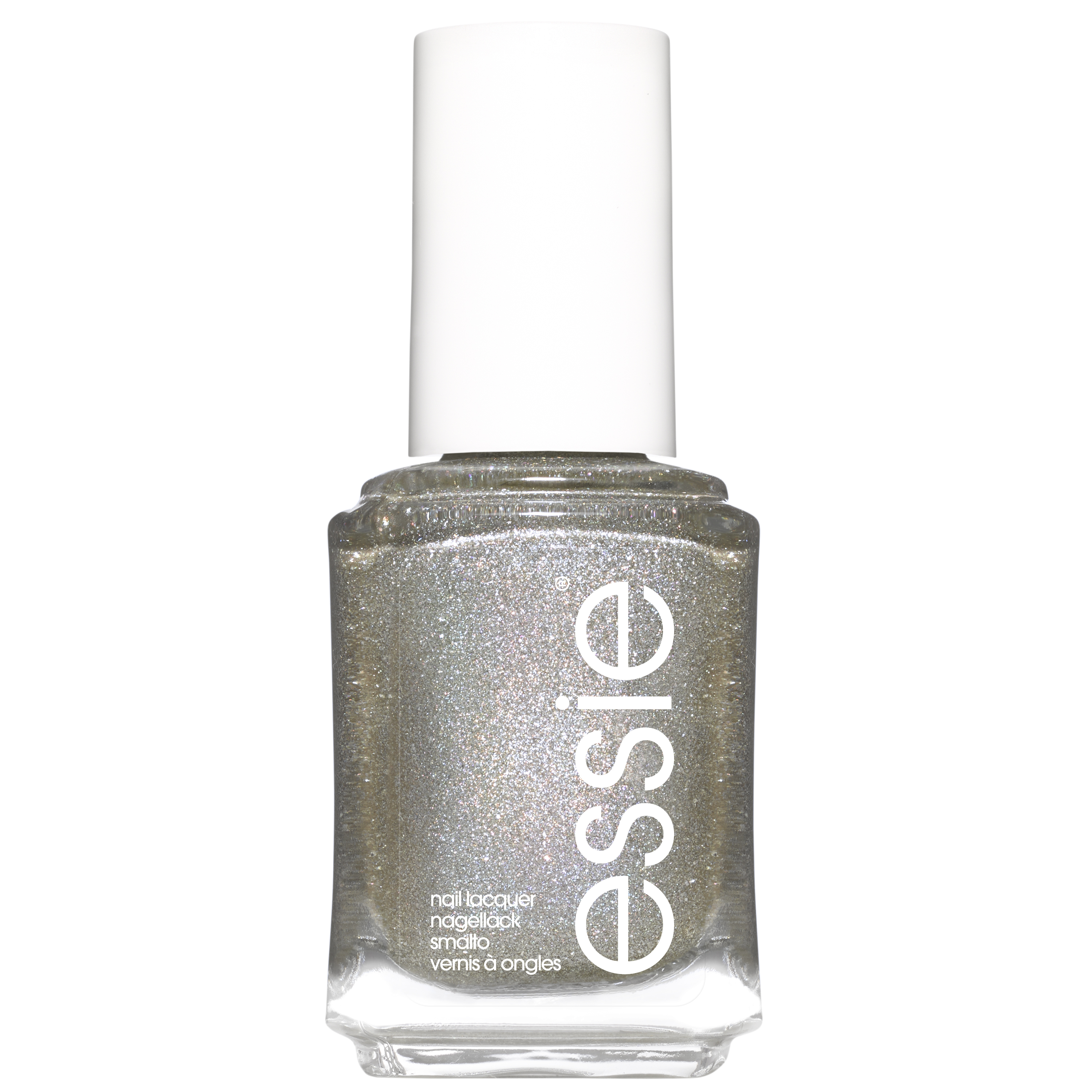 Essie gorge-ous geodes collectie (limited edition) - 636 rock your world - zilver - metallic nagellak - 13,5 ml