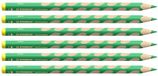 STABILO - ergonomisch kleurpotlood voor linkshandigen - EASYcolors | verpakking van 6, watergroen
