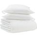Duvet d'hiver avec oreiller 3 pièces blanc plume de canard