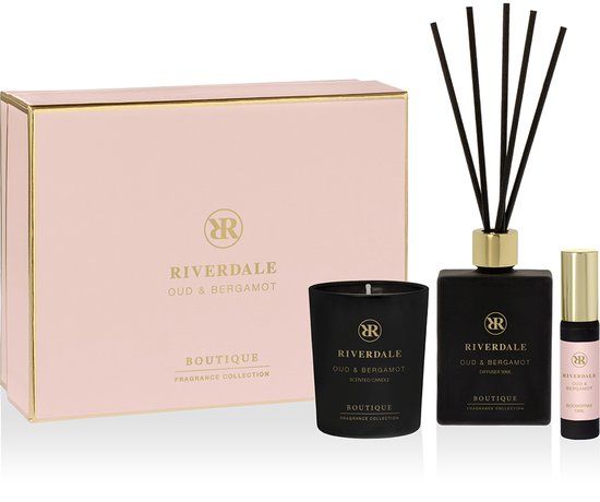 Riverdale Geschenkset Oud & Bergamot Small Roze