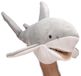 Uni-Toys - Handpop witte haai - 50 cm