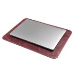 LONDO Top Grain lederen muismat - bureaumat (Damson)