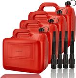 Discountershop B.V. Jerrycan 20 Liter Rood – Set van 4