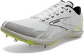 Brooks Draft XC W - Track Spikes - White/Yellow - Maat 7