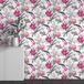 Papier peint panoramique fleurs 260 cm x 163 cm