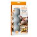 Decora 9260434 hoogwaardige zachte siliconen bakvorm met 6 holtes, halve bal Ø 70 x 35 mm