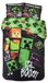 Minecraft Creeper ensemble de literie, 2 pièces, 135 x 200 cm, Coton