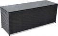 vidaXL Tuinbox 150x50x60 cm poly rattan zwart