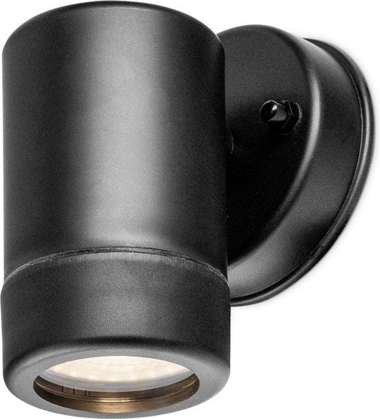 HOFTRONIC Otey LED Wandlamp Zwart GU10 4000K