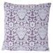 Mendler - Coussin De Décoration, Aspect Baroque, Coussin Avec Bourrage, Lilas, 45x45cm