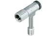 Topeak Druk Rite Shock Adapter, Schrader, Zilver