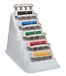 Cando® PRO®, handtrainer, vingertrainer, set van 5 met standaard