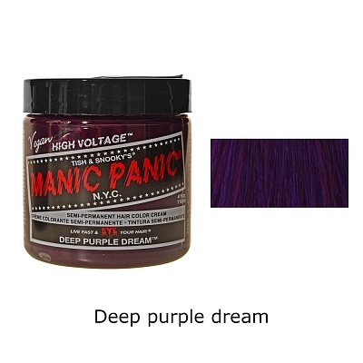 Manic Panic Hair Color Deep Purple