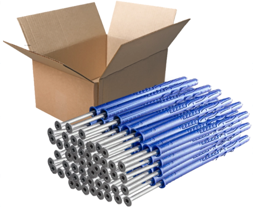 Rawlplug Constructieplug Ff1 Zesk. Torx TX40 10X200 | 25 stuks
