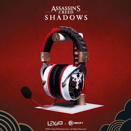 Lexip X Ubisoft Assassin's Creed Shadows Draadloze Gaming Headset