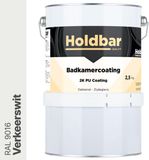 Holdbar Badkamercoating Verkeerswit (RAL 9016) 2,5 kg
