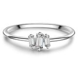Glanzstücke München Zilveren ring Sterling zilver Zirkonia - Dames
