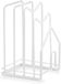 Avilia Afdruiprek van metaal, 12 x 14,5 x 21,5 cm, wit