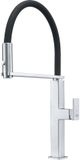 Franke Centinox - Keukenkraan FC 7873 met flexibele arm, zwart/rvs