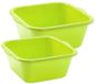 Plasticforte Afwasteilen Set - Kunststof - Groen - 6 & 10 Liter