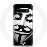 Maniacase Etui voor Samsung Galaxy S10 Wij zijn legioen anoniem masker