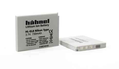 Hähnel HL-EL8 Battery for Nikon Digital Camera